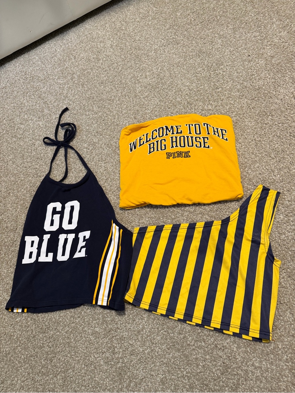Bundle of 3 Michigan Game Day Tops